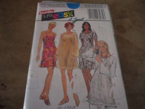 BURDA "SUPER EASY" PATTERN 3975 SIZES=10 - 20 - COMPLETE