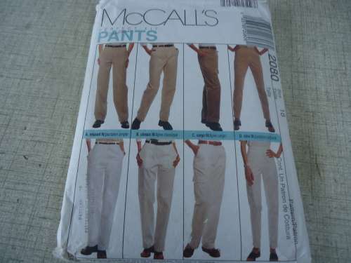 McCALL'S  PATTERN - 2080  SIZE 18 - COMPLETE AND UNCUT