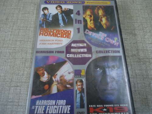 HARRISON FORD - 4 in 1 ACTION MOVIES  - DVD - RUNNING TIME 360 MINUTES -