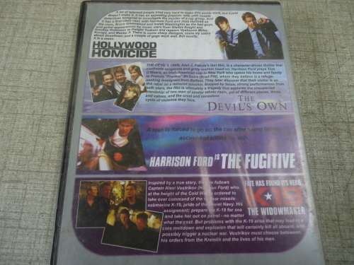 HARRISON FORD - 4 in 1 ACTION MOVIES  - DVD - RUNNING TIME 360 MINUTES -