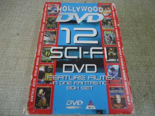 HOLLYWOOD 12 SC-IFI  MOVIES  -  BOXED SET OF 3  DVDS - SEE TITLES IN LISTING
