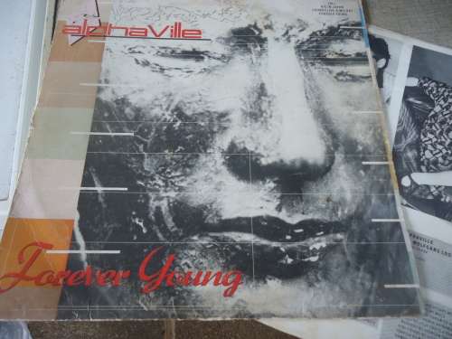 ALPHAVILLE - FOREVER YOUNG - 1984 WEA STEREO LP + INNER SLEEVE