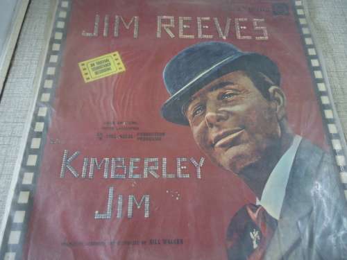 JIM REEVES KIMBERLEY JIM - RCA LONG PLAY  LP + PLASTIC COVER