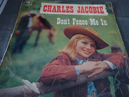 CHARLES JACOBIE "DON'T FENCE ME IN"   CBS LONG PLAY LP