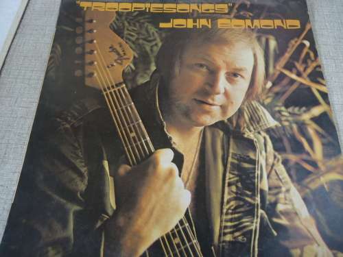 JOHN EDMOND  -TROOPIESONGS - RHODESIAN 1976  MAP STEREO LP ON RECYCLED CARDBOARD