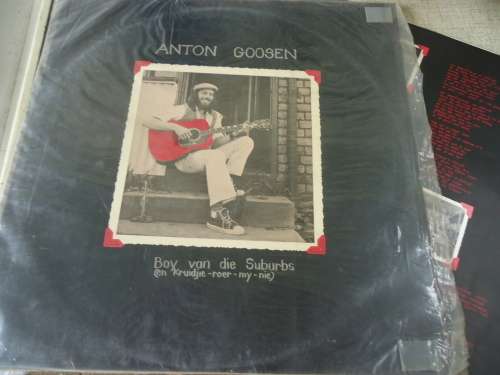 ANTON GOOSEN - BOY VAN DIE SUBURBS   - UK IMPORT 1979 RPM STEREO LP+ INNER SLEEVE + PLASTIC COVER