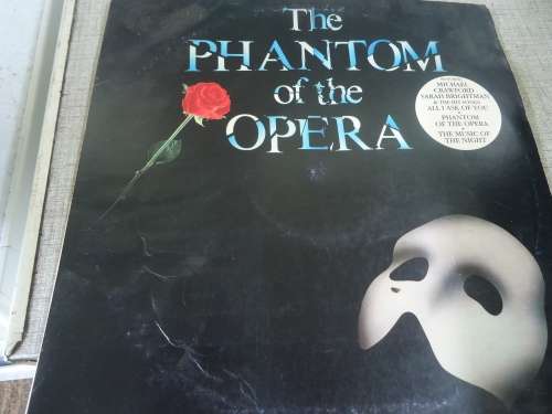 ANDREW LLOYD WEBBER "THE PHANTOM OF THE OPERA" - 1987 DOUBLE POLYDOR GATEFOLD LP SET