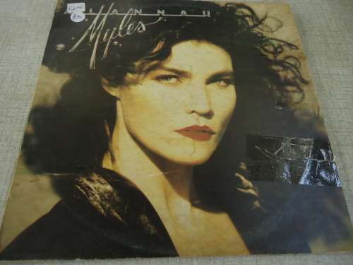 ALANNAH MYLES - SELF TITLED  - ZIMBABWE ISSUED 1989 ATLANTIC STEREO LP WITH RECYLED CARDBOARD COVER