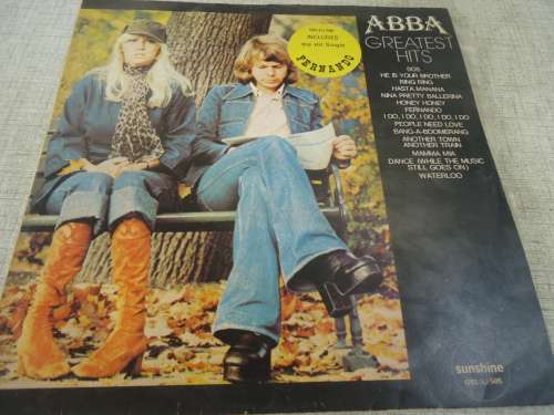 ABBA GREATEST HITS  - 1976 SUNSHINE  STEREO LP