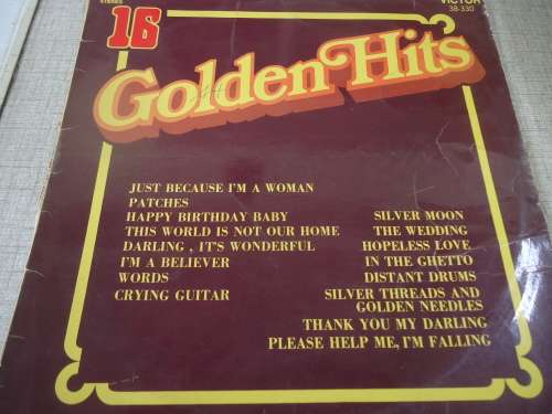 16 GOLDEN HITS -   1971 RCA VICTOR STEREO LP