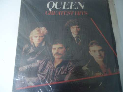 QUEEN -GREATEST HITS  - 1981 EMI STEREO LP + INNER SLEEVE + SHRINKWRAP + PLASTIC COVER