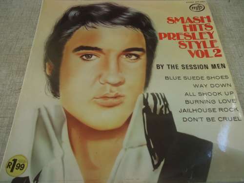 ELVIS PRESLEY "SMASH HITS PRESLEY STYLE VOL 2"  1977 MFP STEREO LP