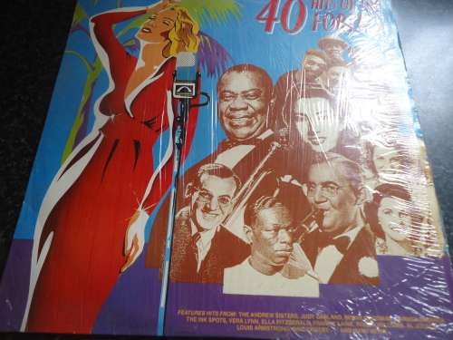 40 HITS OF THE FORTIES - 1989 DOUBLETRUTONE STEREO LP SET