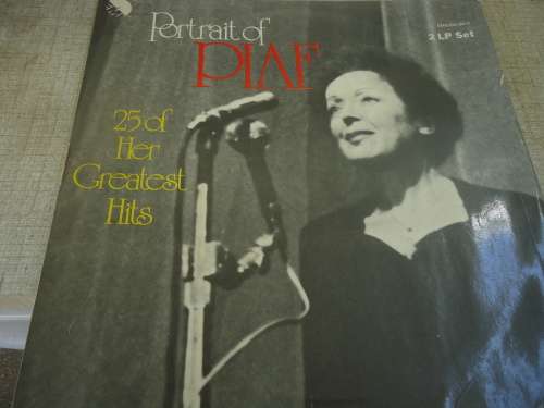 EDITH PIAF  - 25 OF HER GREATEST HITS- 1961 EMI DOUBLE STEREO GATEFOLD LP SET