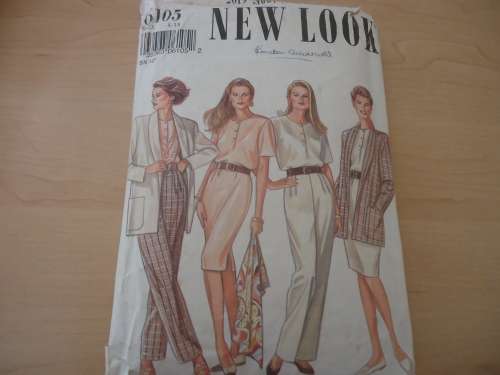 NEW LOOK PATTERNS 6105 -6 SIZES IN ONE - 8 -18  - COMPLETE