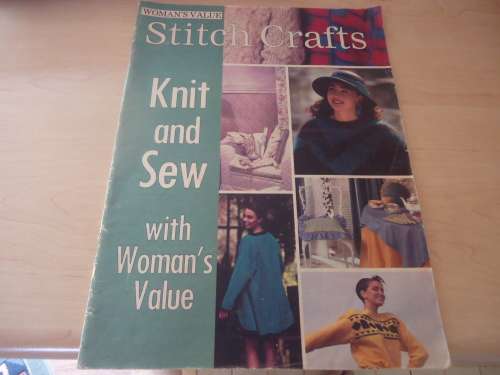 WOMAN'S VALUE STITCH AND SEW -"STITCH CRAFTS"- 72 P[AGE MAGAZINE