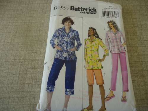 BUTTERICK PATTERN B4555 - SIZES FF= 16 + 18 + 20 + 22  COMPLETE