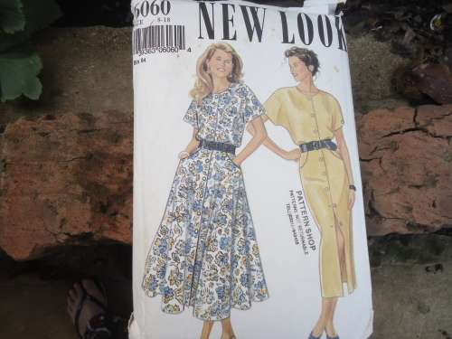 NEW LOOK PATTERNS 6060 -6 SIZES IN ONE - 8 -18  - COMPLETE