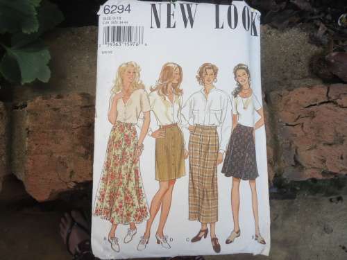 NEW LOOK PATTERNS 6294 - 6 SIZES IN ONE 8 -18  - COMPLETE