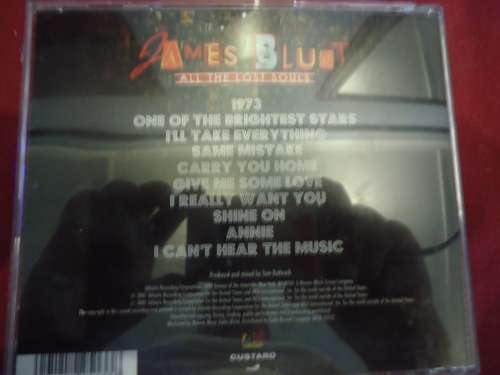 POP ROCK: JAMES BLUNT- ALL THE LOST SOULS (CD)