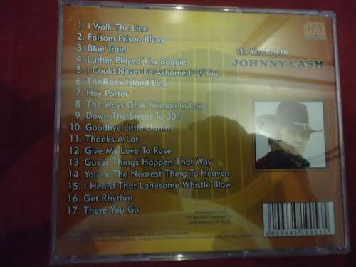 COUNTRY: JOHNNY CASH - THE VERY BEST OF JOHNNY CASH -  CD