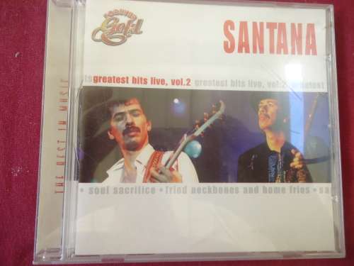 ROCK: SANTANA - GREATEST HITS LIVE - VOL 2 - CD