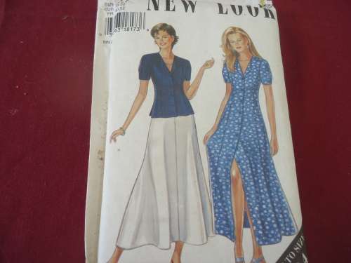NEW LOOK PATTERNS 6378 -7 SIZES IN ONE - 12 - 24 -COMPLETE & UNCUT