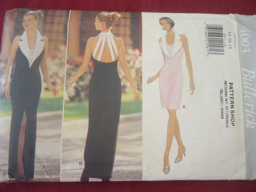BUTTERICK PATTERNS 4003  SIZES  14 + 16 + 18   COMPLETE