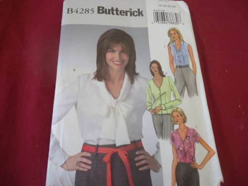 BUTTERICK PATTERNS B4285 SIZES  14 + 16 + 18 + 20  COMPLETE & UNCUT