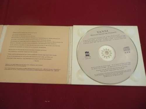 INSTRUMENTAL:  YANNI - REFLECTIONS OF PASSION - Yiannis Chryssomallis-  CD