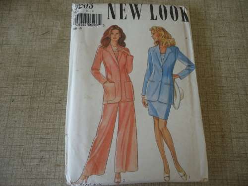 NEW LOOK PATTERNS 6203  67 SIZES IN ONE  8 - 18  COMPLETE & UNCUT