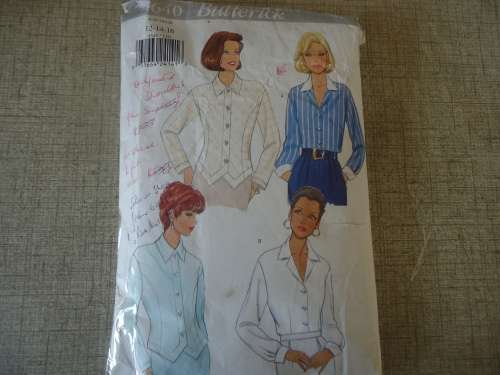 BUTTERICK  PATTERN 4640 SIZES 12 + 14 + 16 - COMPLETE