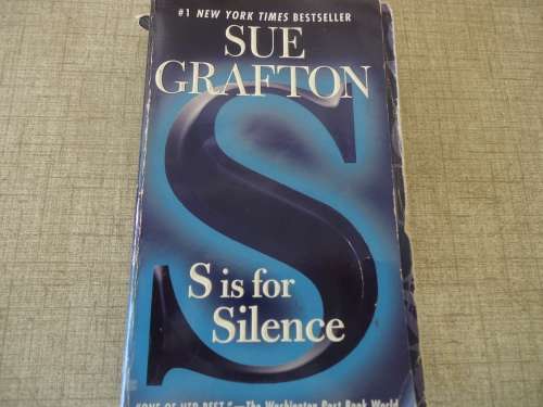 SUE GRAFTON - "S IS FOR SILENCE"  SMALL SOFT COVER