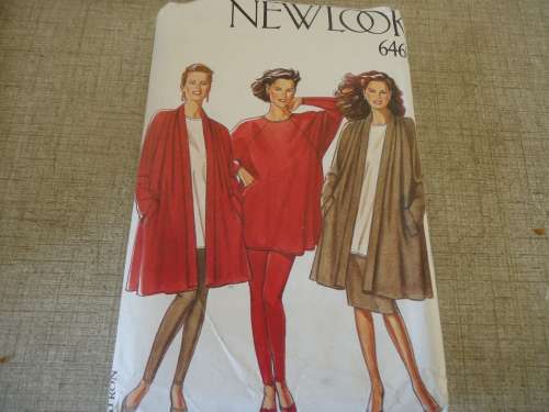 NEW LOOK PATTERNS 6460  SIZES 8 - 18  - SIX SIZES IN ONE - COMPLETE
