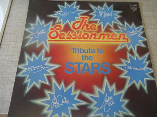 THE SESSIONMEN - TRIBUTE TO THE STARS - 1982 MY WAY STEREO LP