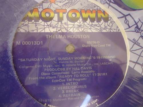 SEALED - MOTOWN "THELMA HOUSTON" 33RPM DISCO SINGLE - SEALED