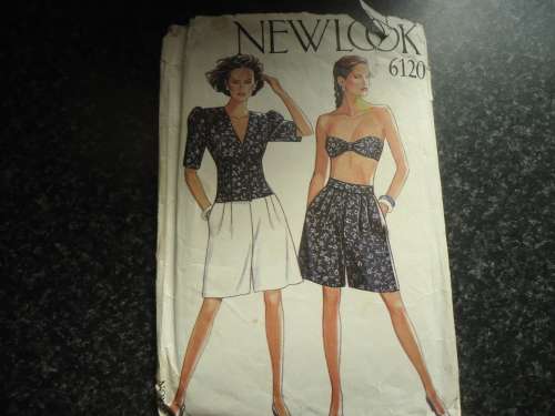 NEW LOOK PATTERNS 6120 - 6 SIZES IN ONE   8 - 18 - COMPLETE
