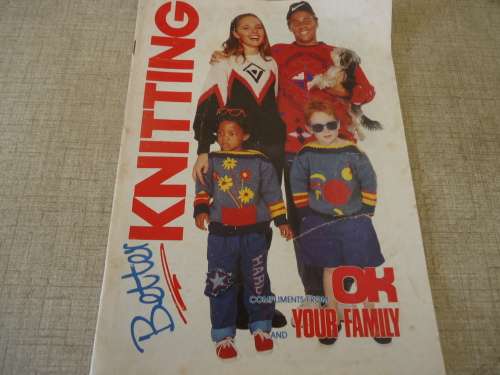 YOUR FAMILY "BETTER KNITTING" 40 A4 PAGES BOOKLET