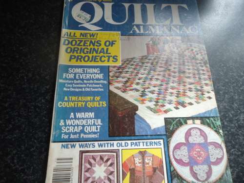 QUILT ALMANAC - 112 - A4 PAGES OF IDEAS AND PATTERNS