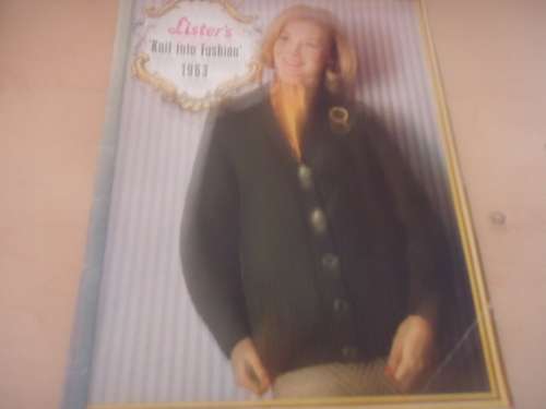 LISTER "KNIT INTO FASHION '1963" 6 - 16 A5 PAGES