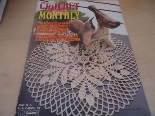 CROCHET MONTHLY VOLUME  55 - FULL OF PATTERNS -32 A4 PAGES