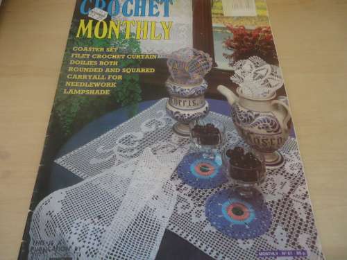 CROCHET MONTHLY VOLUME  61 - FULL OF PATTERNS -32 A4 PAGES