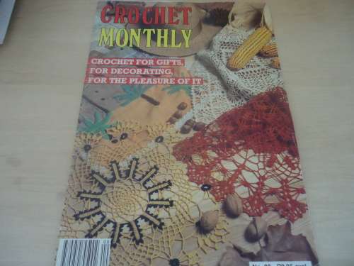 CROCHET MONTHLY VOLUME  88 - FULL OF PATTERNS -32 A4 PAGES