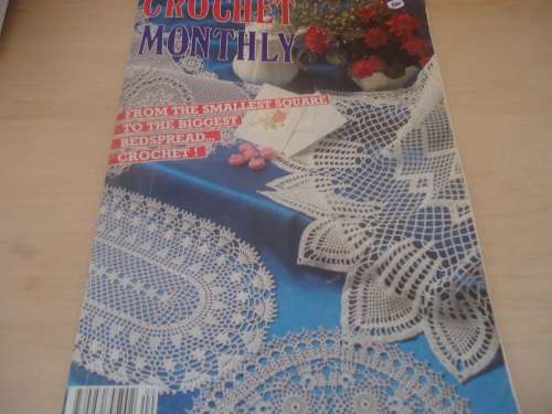 CROCHET MONTHLY VOLUME  89 - FULL OF PATTERNS -36 A4 PAGES