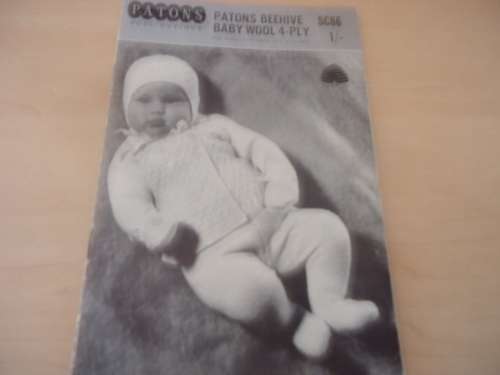 P& B WOOLS #SC86 5 DIFFERENT PATTERNS FOR BABY