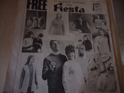 VONNEL FIESTA  - FAMILY KNITWEAR -15  MACHINE KNITTING SEE DESCRIPTION FOR PATTERNS