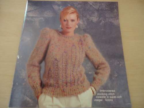 FOUR NEW JERSEY PATTERNS FOR YOU TO KNIT  - SEE PICTURES