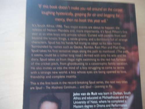 "SPUD" JOHN VAN DE RUIT - MEDIUM SOFT COVER