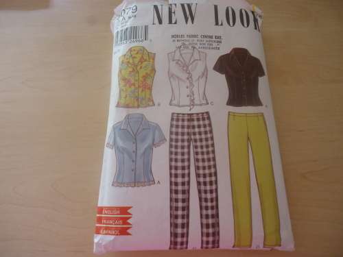 NEW LOOK PATTERNS 6079 -6 SIZES IN ONE - 8 -18  -TROUSERS ONLY