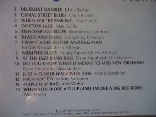 DIXIELAND FAVOURITES - SEE ARTISTS IN LISTING -  CD